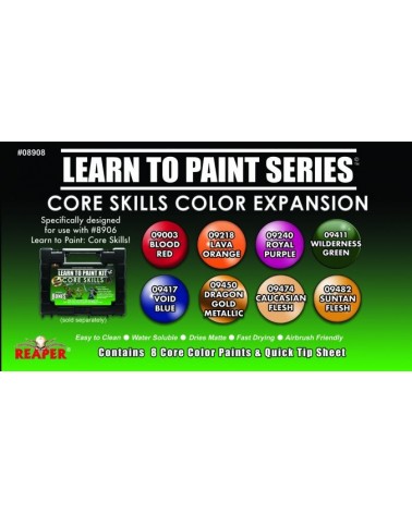 Learn to Paint Kit: Core Skills Color Expansion