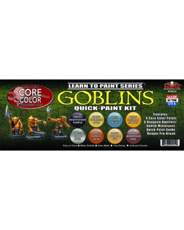 Learn to Paint: Goblins Quick-Paint Kit