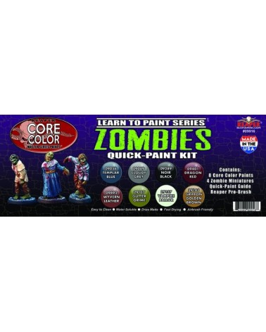 Learn to Paint: Zombies Quick-Paint Kit