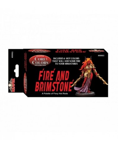 Reaper Fast Palette: Fire and Brimstone: Fiery Reds