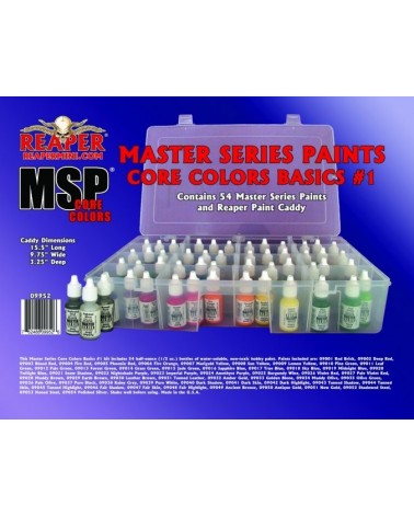 Master Series Paints Core Colors Basics 1