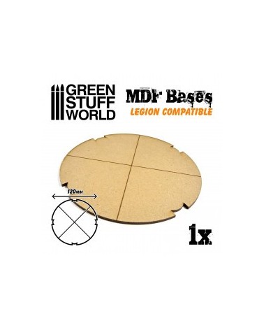 MDF Bases - Round 120 mm (Legion)