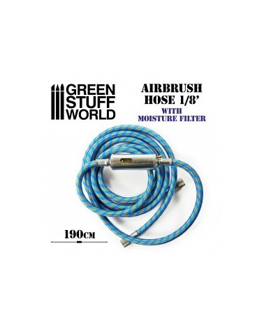 Airbrush Fabric Hose with Humidity Filter