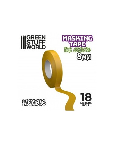 Flexible Masking Tape - 8mm