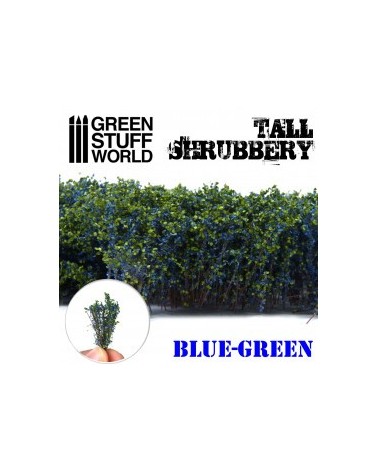 Tall Shrubbery - Blue Green