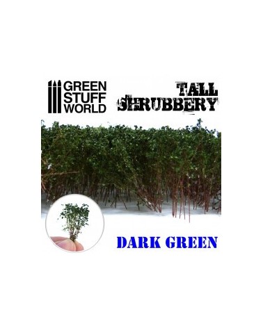 Tall Shrubbery - Dark Green