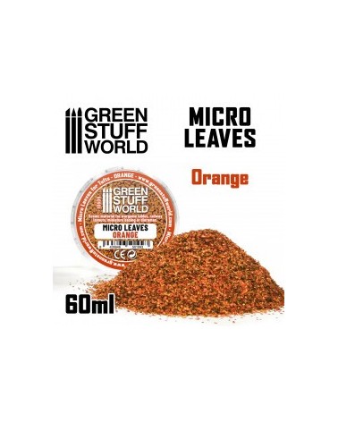 Micro Leaves - Orange mix