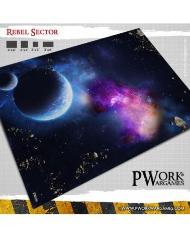 Rebel Sector - Wargames Terrain Mat