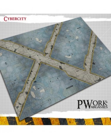 Cyber City - Wargames Terrain Mat 44"x60"