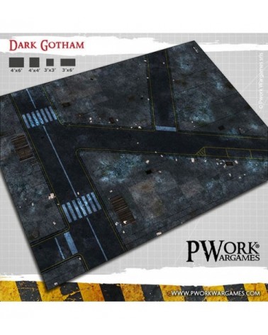 Dark Gotham - Wargames Terrain Mat