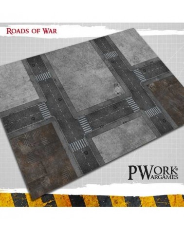 Roads of War - Wargames Terrain Mat