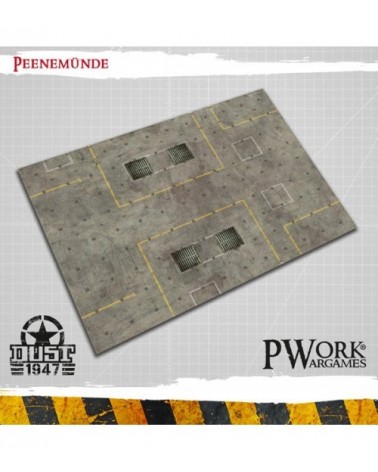 Peenemunde - Dust 1947 - Wargames Terrain Mat