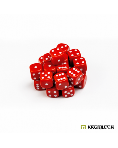 Battle Dice 25 Red 12mm