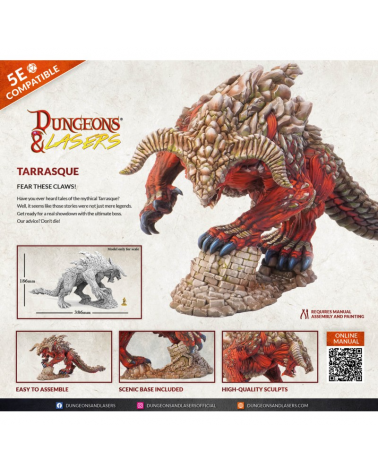 Figurine de Tarrasque - Dungeons & Lasers