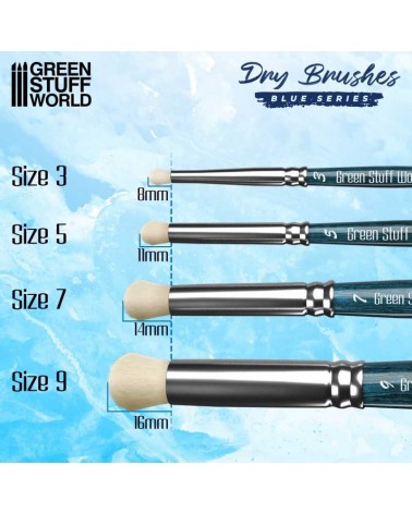 BLUE SERIES Dry Brush - Size 9