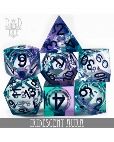 Iridescent Aura Handmade (Liquid Core)