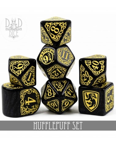 Harry Potter Hufflepuff Dice Set