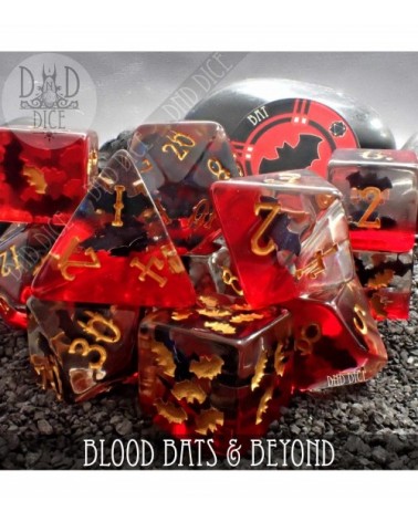 Blood Bats & Beyond - 11 Dice Set