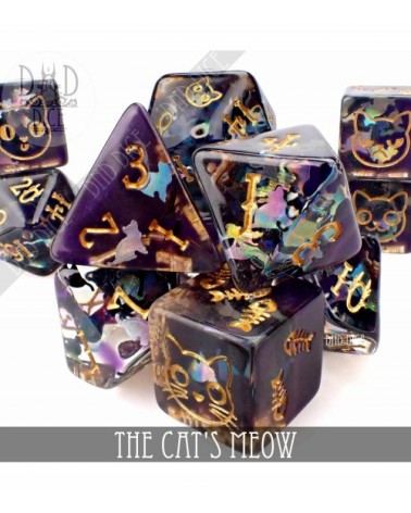 The Cat's Meow - 11 Dice Set