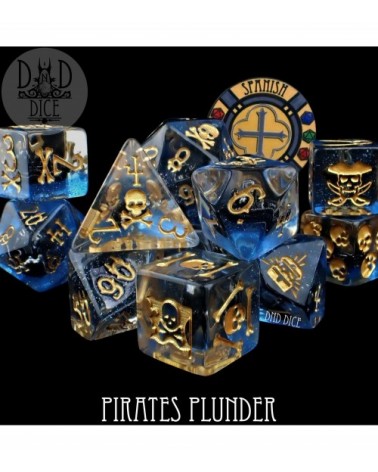 Pirates Plunder - 11 Dice Set