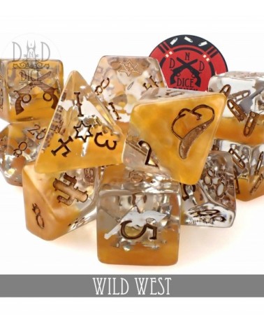 Wild West - 11 Dice Set