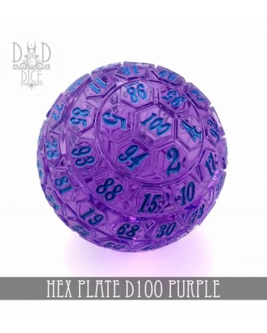 45mm Hex Plate D100 (Purple)