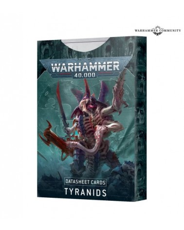 DATASHEET CARDS: TYRANIDS V10 (ENG)