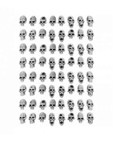 Elf Skulls [In 28Mm Scale] (64U)