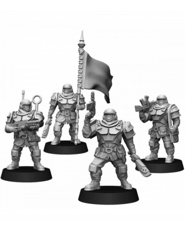 Alpha Troops Command Squad (4U)