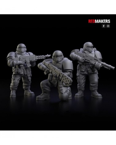 Alpha Troops Infantry Flamer Set (8U)