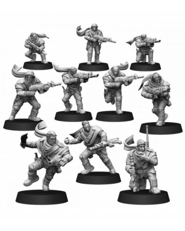 Desert Raiders Infantry Squad (10U)