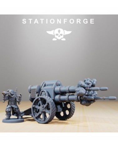 Grim Guard Artillery Quattro Cannon