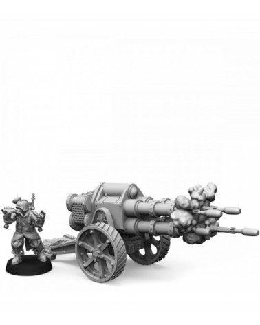 Grim Guard Artillery Quattro Cannon