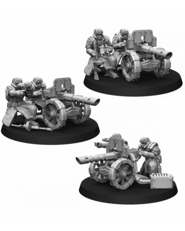 Ice Warriors Heavy Support Squad With Lascannon (3U)