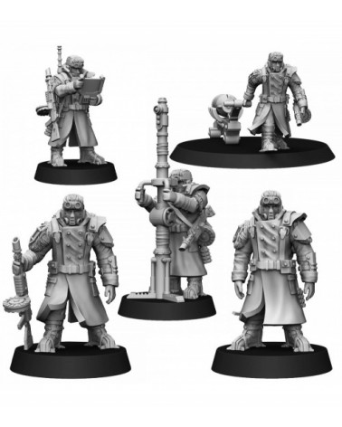 Ice Warriors Medusa Cannon Crew (5U)