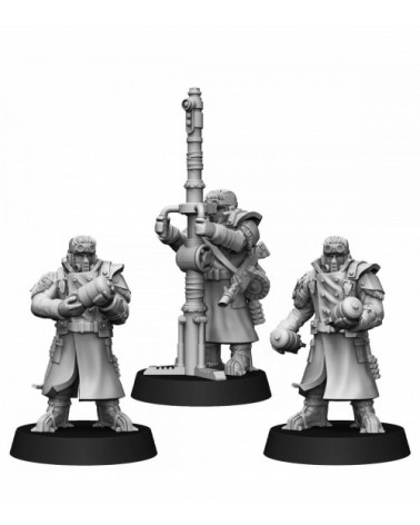 Ice Warriors Quattro Cannon Crew (3U)