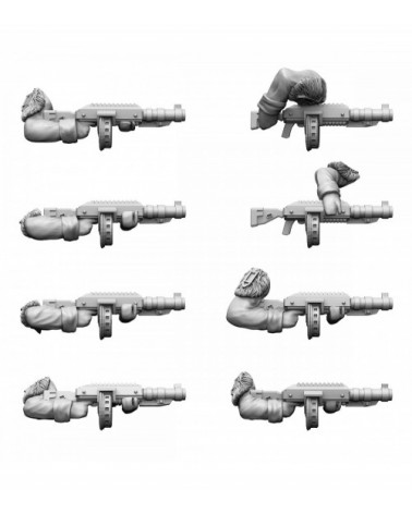 Ice Warriors Infantry Grenade Launcher Set (8U)