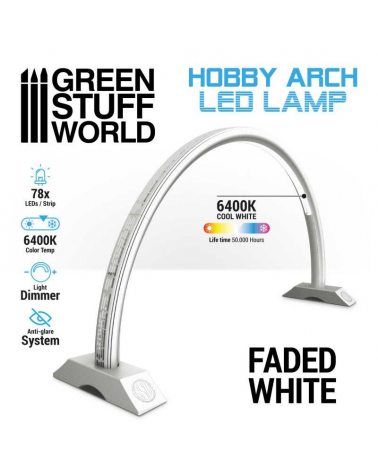 Hobby Arch LED Lamp - Faded White