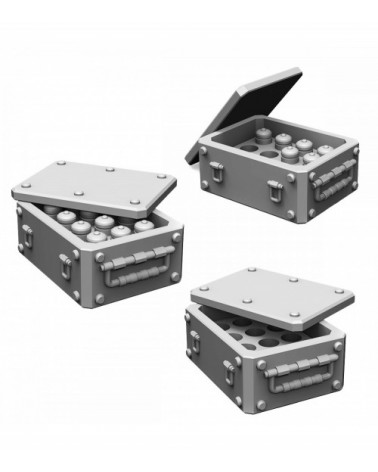 Janissaries Quattro Cannon Ammo Box (3U)