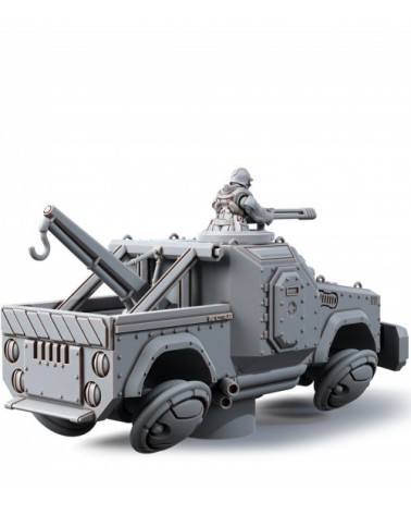 Minotaur Human Jeep Truck Accell Union