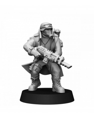 Steel Guard Veteran With Special Weapons