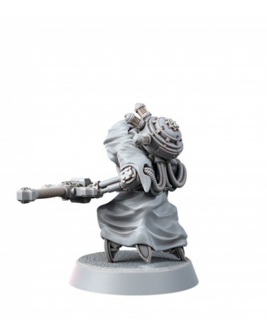 Mechanic Armoury Servitor With Power Sword