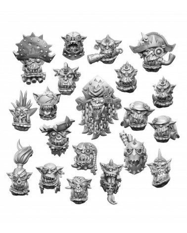 Ork Boy Heads (20U)