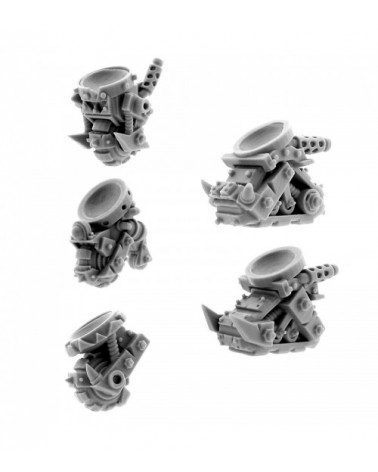 Ork Cyborg Conversion Bits Bionic Monobase (5U)