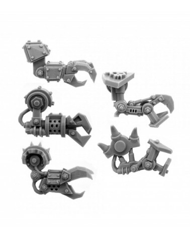 Ork Cyborg Conversion Bits Bionic Claw Arm (5U) (Right)