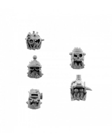 Ork Cyborg Conversion Bits Bionic Heads H-803 (5U)