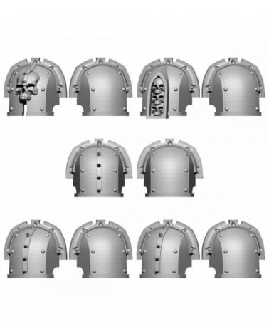 Space Knights Shoulder Pads Priscus (5U)