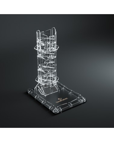 Tour à dés / Dice Tower CRYSTAL TWISTER - Gamegenic