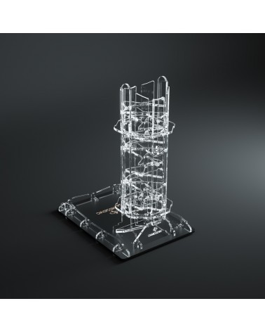 Tour à dés / Dice Tower CRYSTAL TWISTER - Gamegenic