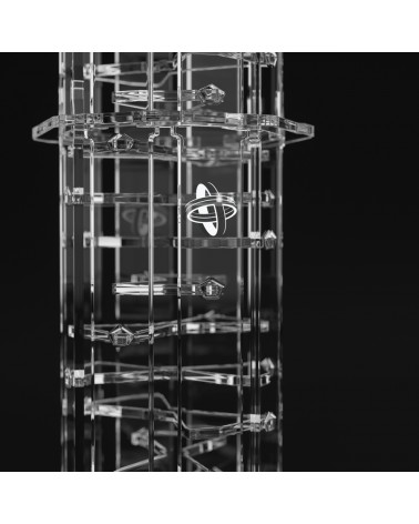 Tour à dés / Dice Tower CRYSTAL TWISTER - Gamegenic